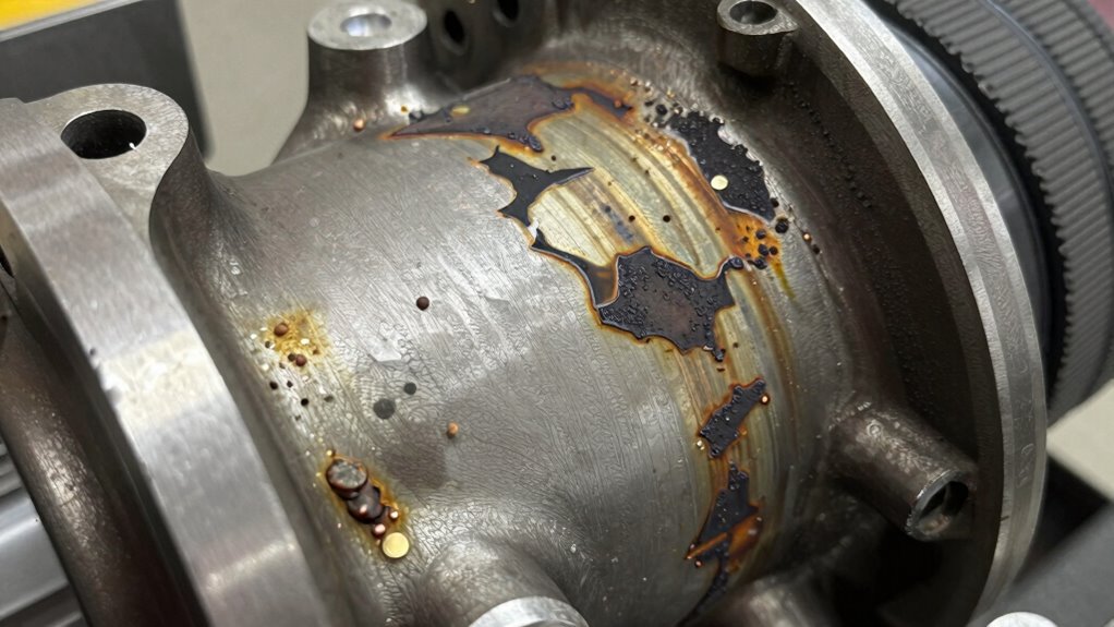 oil deterioration and engine wear