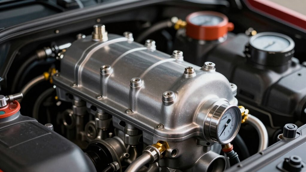 oil pressure maintained during failures