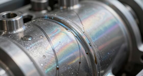 oil separation resembling a leak