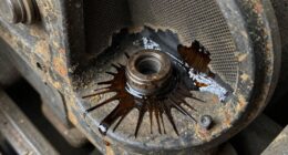 oil starvation mimics bearing failure