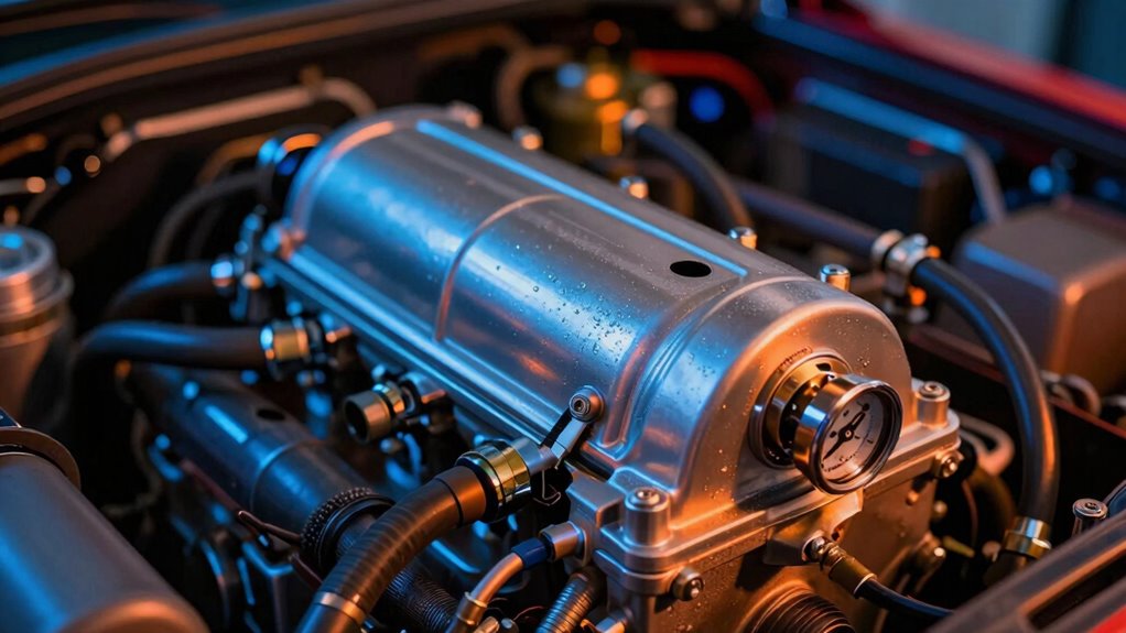 oil thermostat engine warning