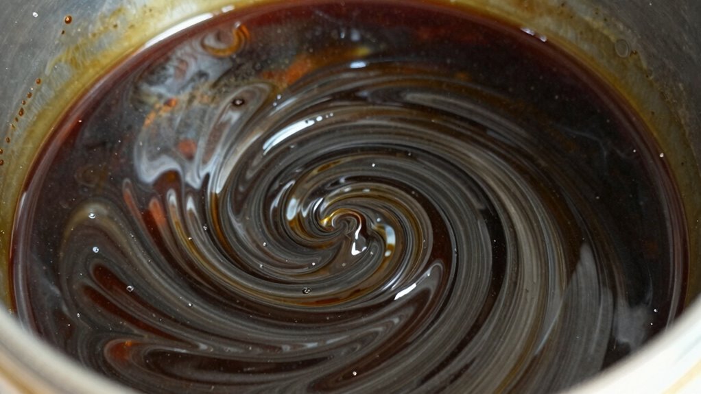 oil viscosity increases with contaminants