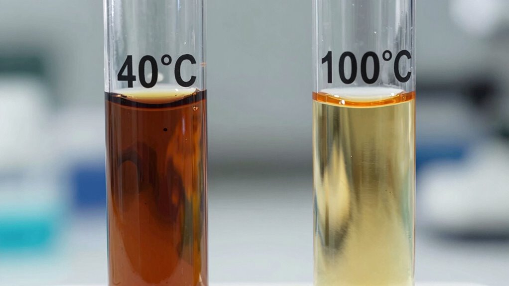 oil viscosity stability indicator