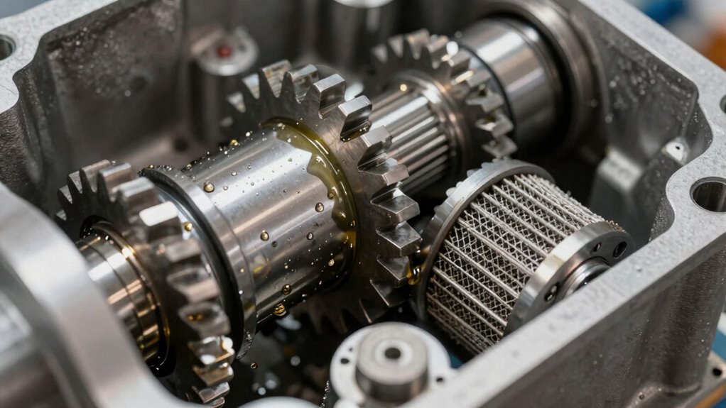 optimal oil splash lubrication system