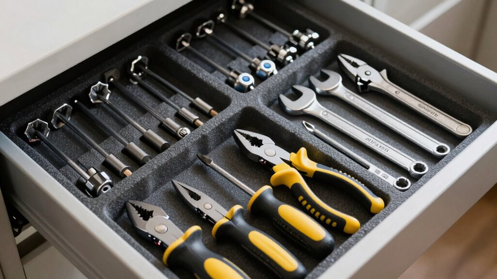 organize tools for accessibility