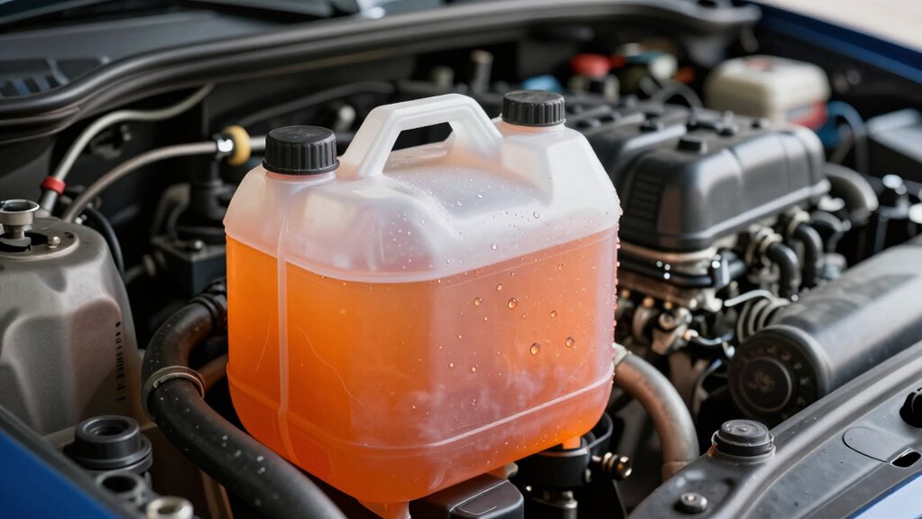 overconcentrated antifreeze harms