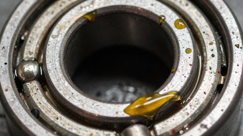 overgreasing causes bearing damage