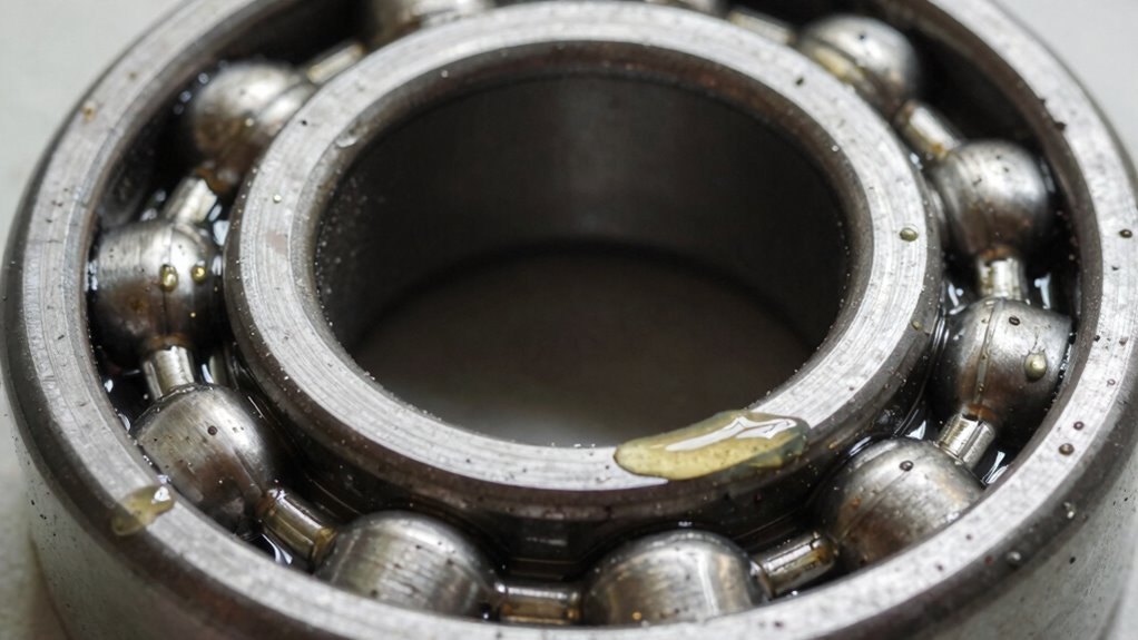 overgreasing damages bearings