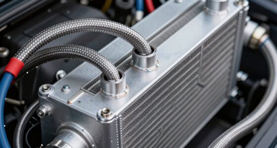 power steering cooler fix