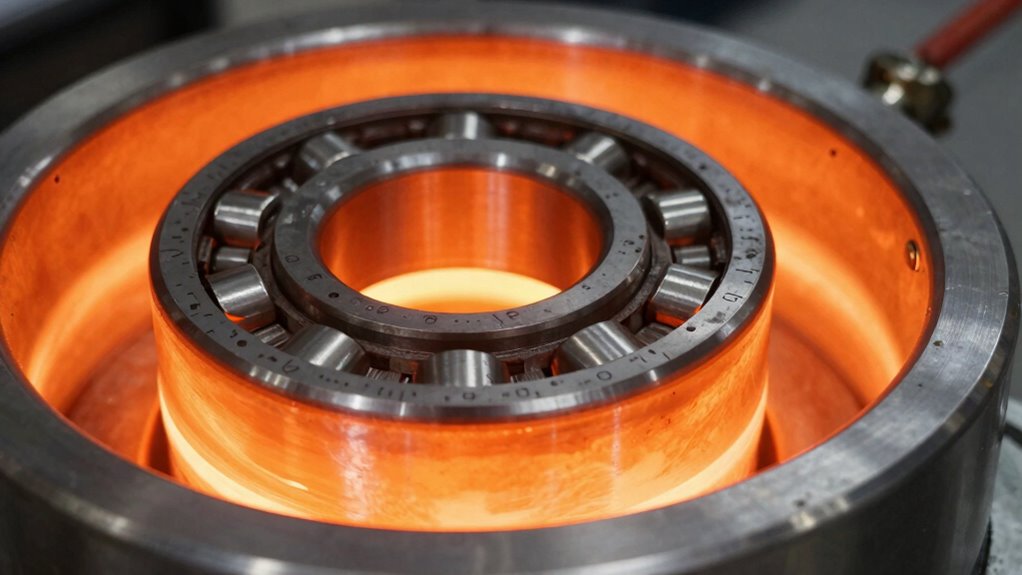 precise bearing heating control
