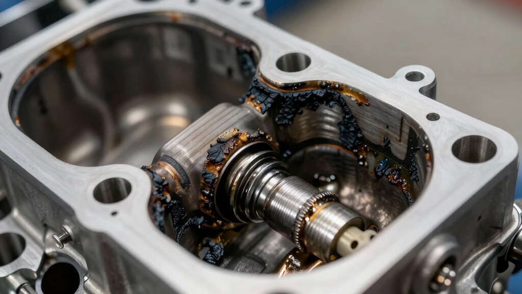 premature ignition damages engine