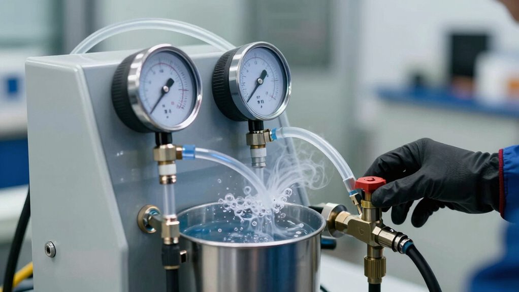 prepare vacuum monitor prevent