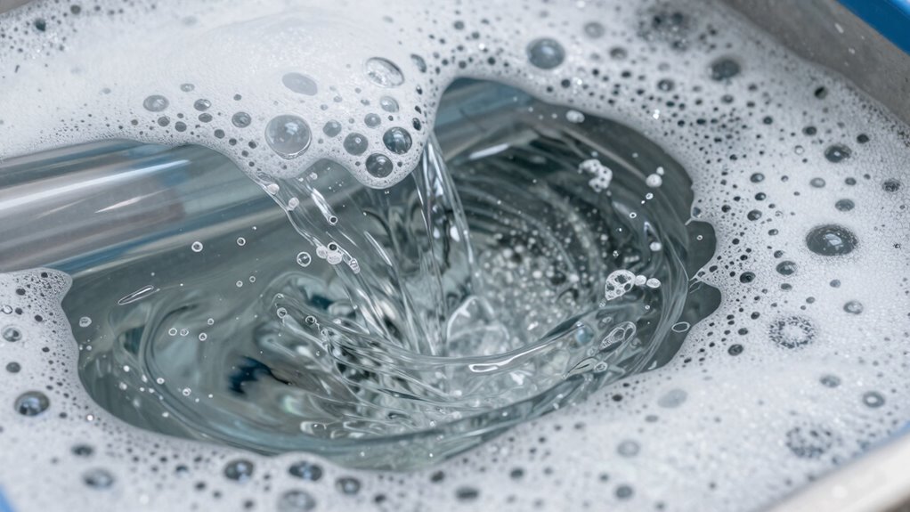 prevent foam air entrapment