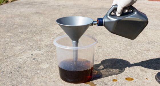 prevent oil spills on concrete