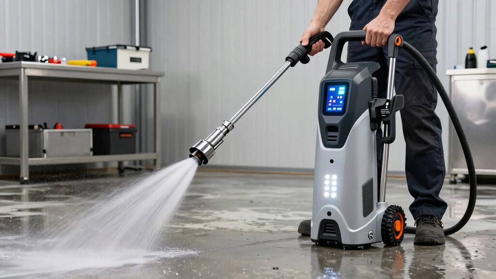 professional pressure washer features