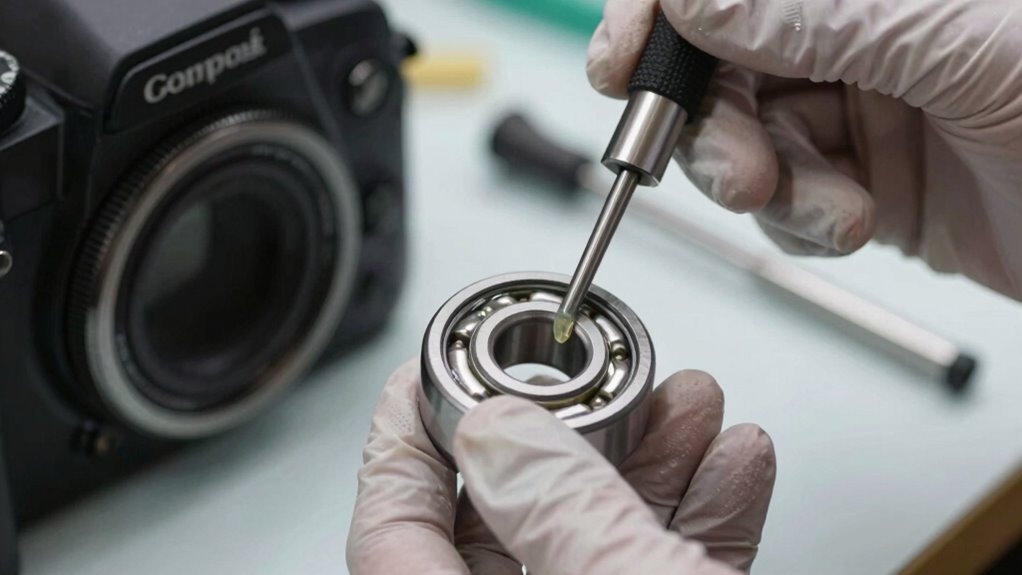 proper bearing packing method