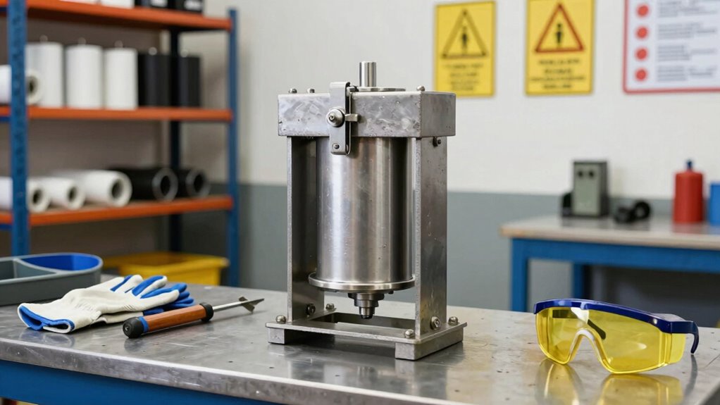 proper crusher setup procedures