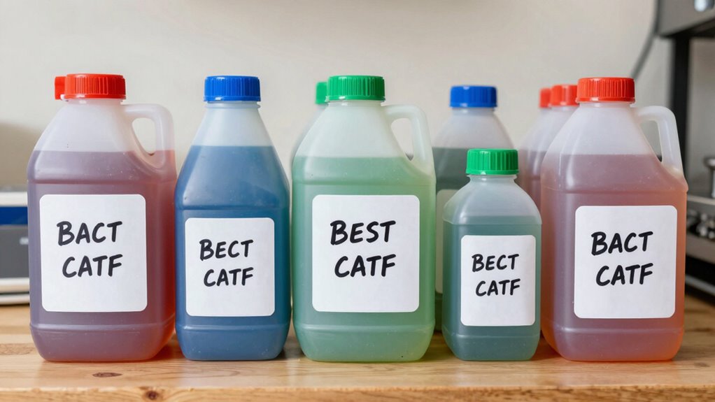 proper fluid label application