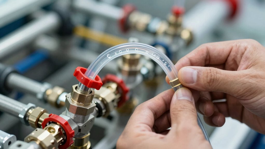 proper hose sealing technique