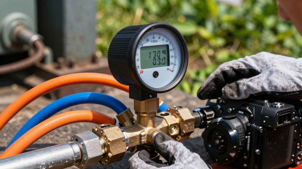 proper hydraulic flow measurement