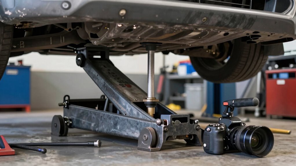 proper jack placement safety