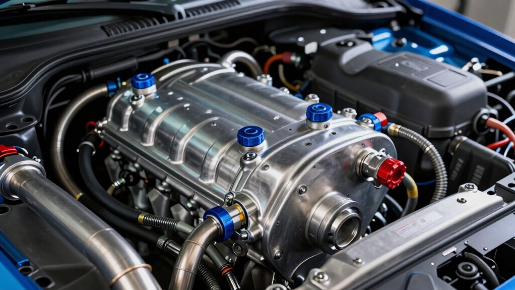 proper oil accumulator installation