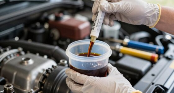 properly collect oil sample