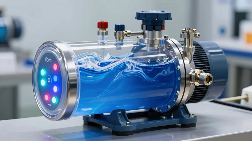 pump design prevents air locks