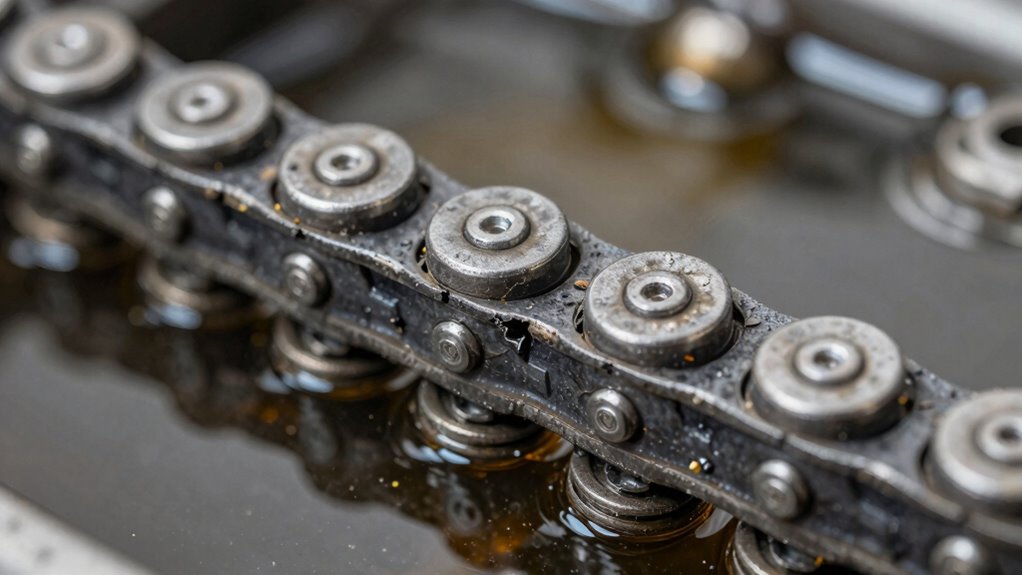 quality oil prolongs chain durability