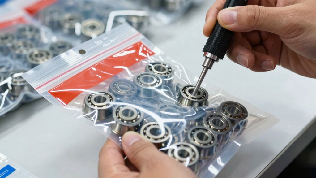 quick bearing packing technique