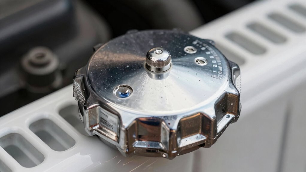 radiator cap pressure regulation