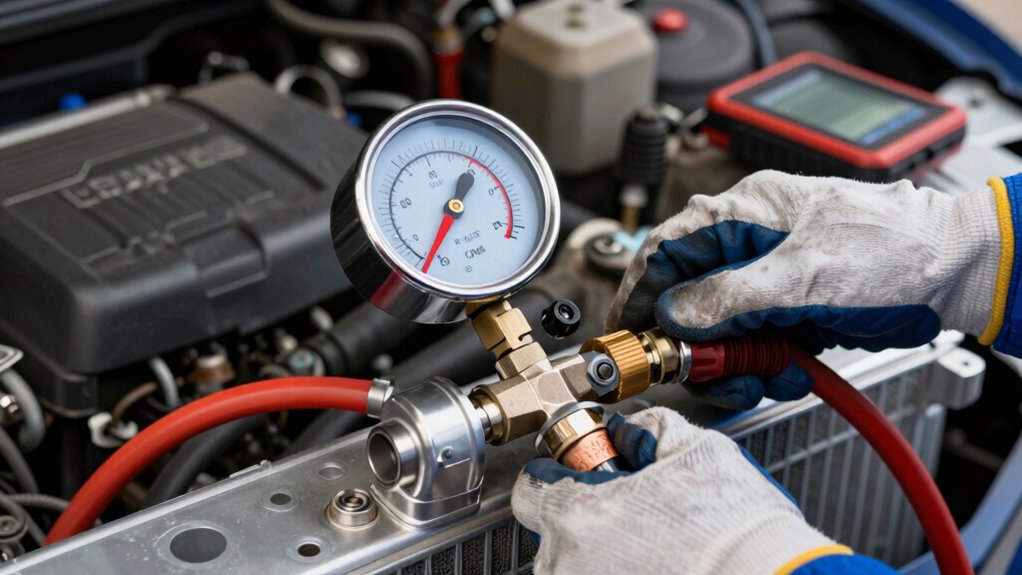 radiator pressure warning signs
