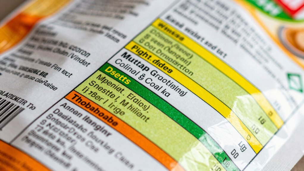 read labels for additives