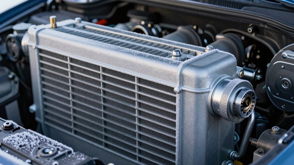 regulates engine oil temperature