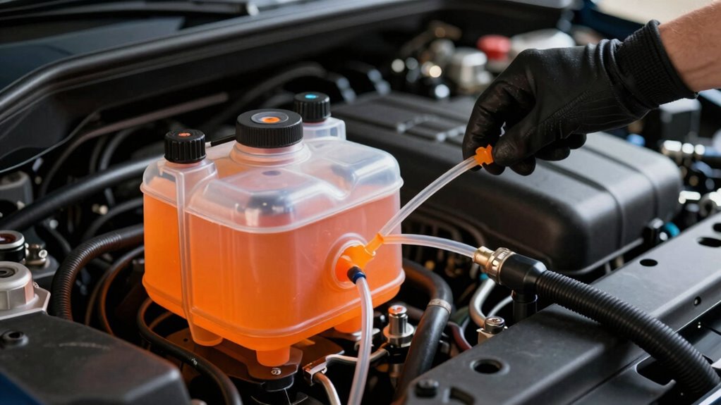 removing air from cooling system