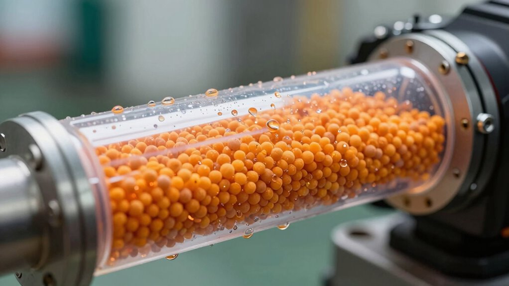 replace saturated desiccant regularly