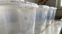 rinsing containers backfires