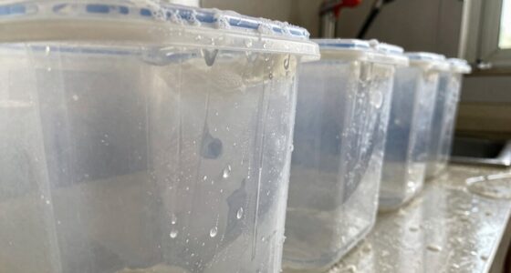 rinsing containers backfires