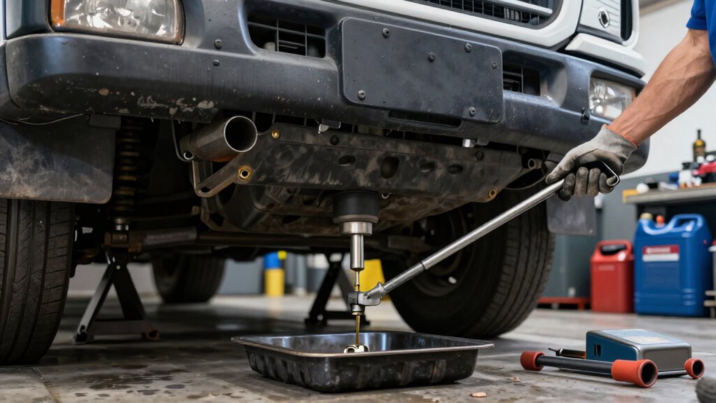 safe and efficient oil draining