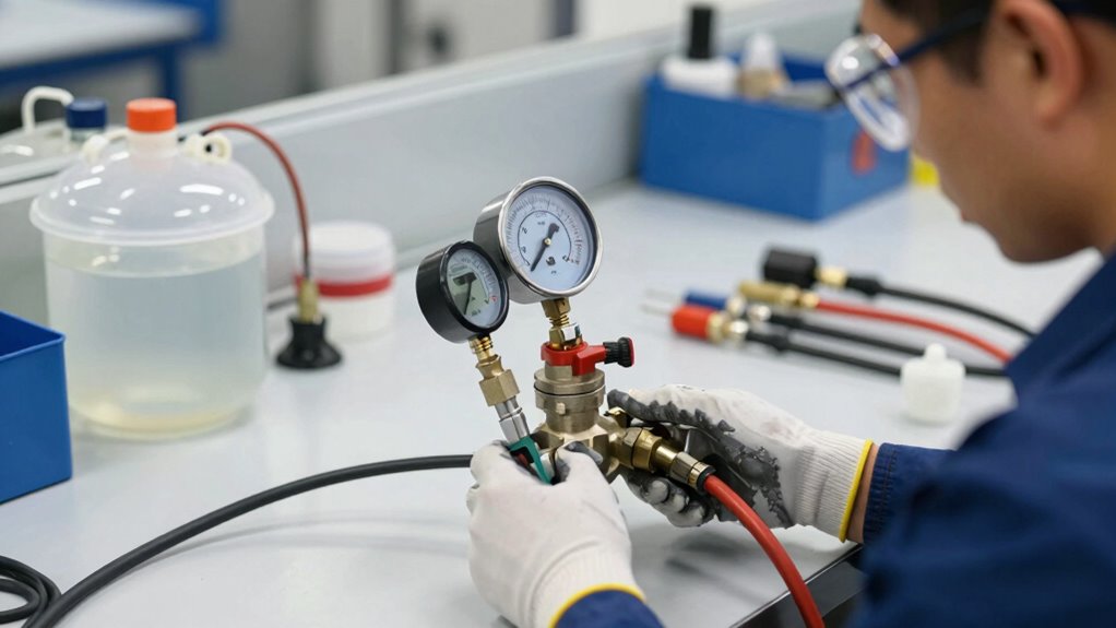 safe hydraulic pressure testing