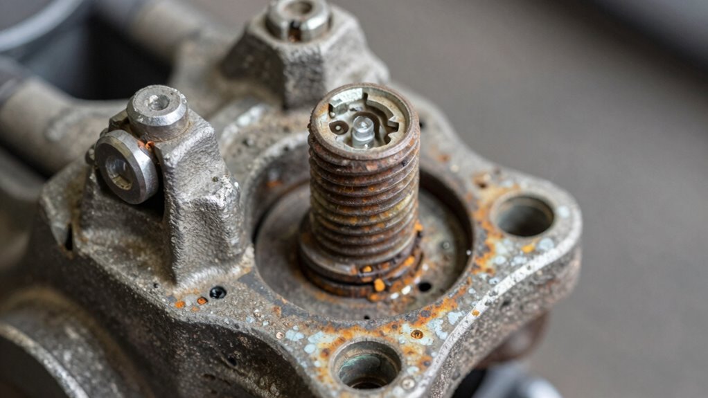 seized screws cause corrosion