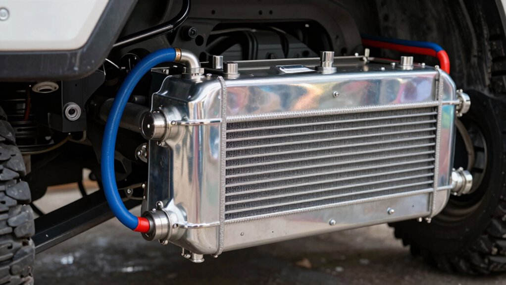 selective use of differential coolers