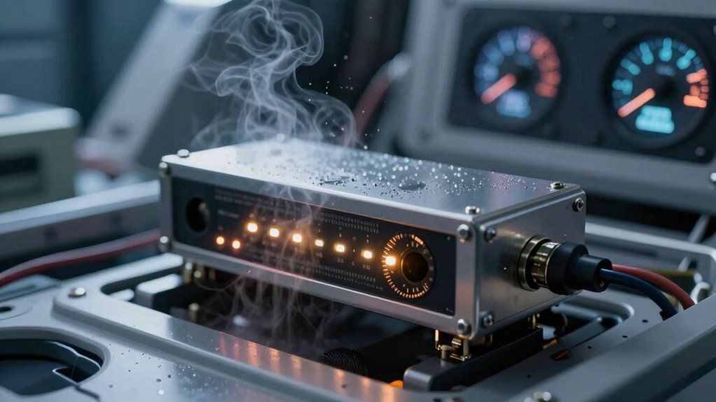 sensor driven overheating prevention