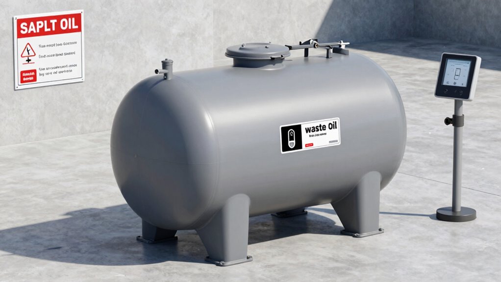 shop oil storage considerations