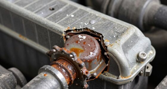 signs of coolant corrosion
