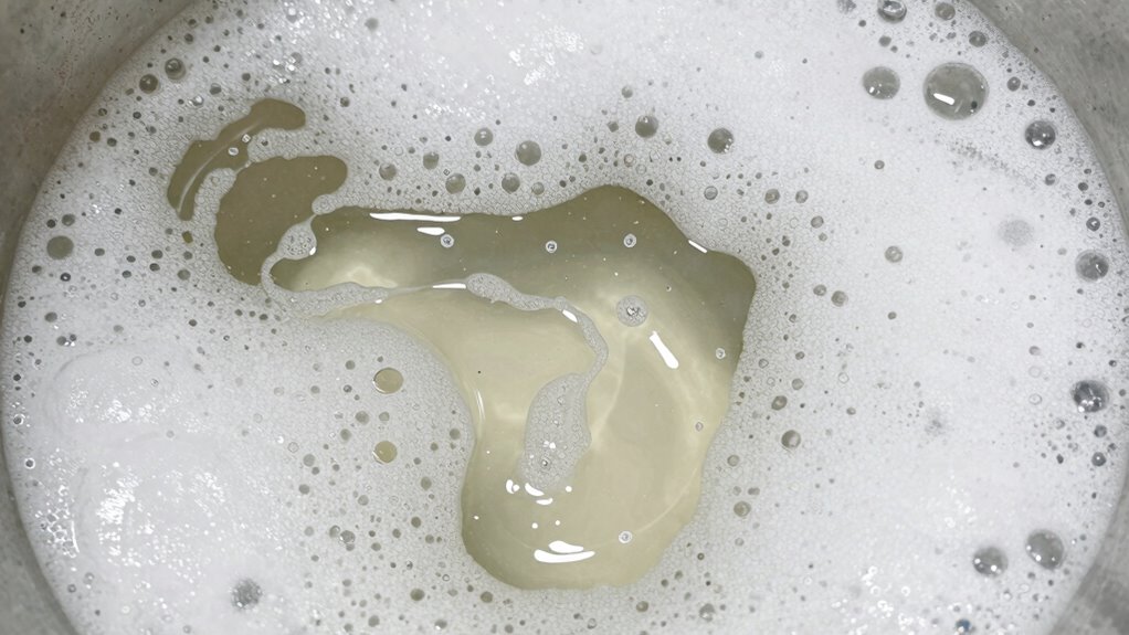 signs of hydraulic foaming