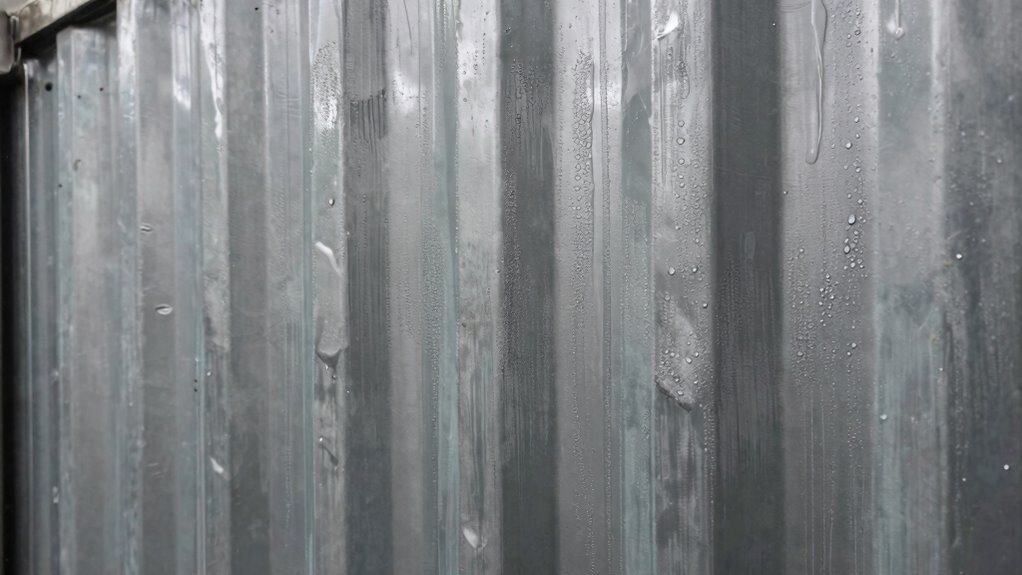 signs of moisture buildup