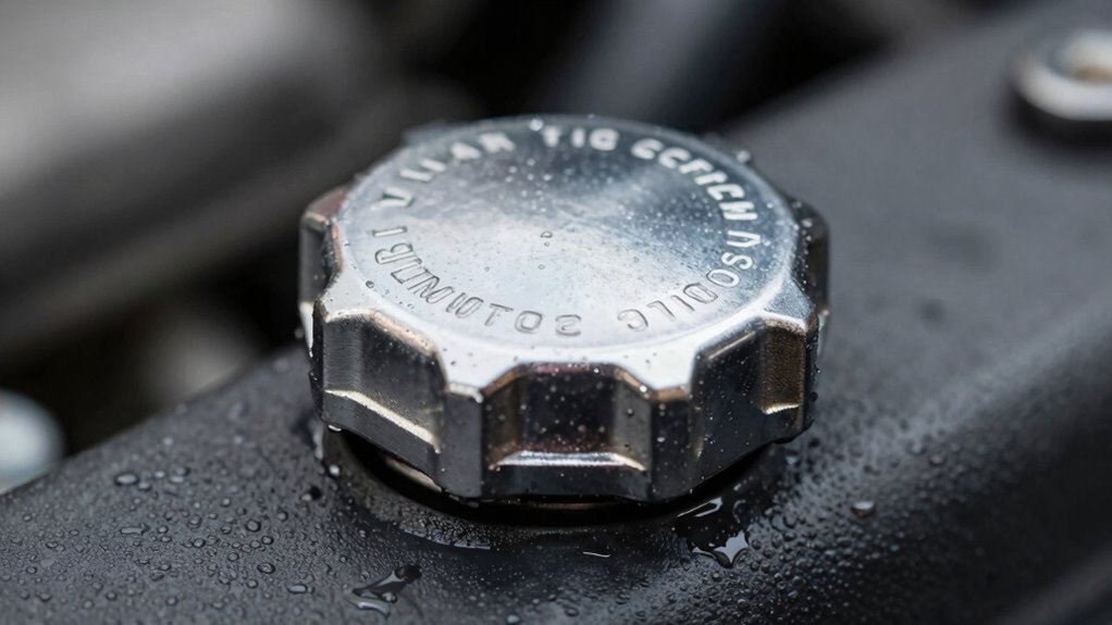 signs of radiator cap failure