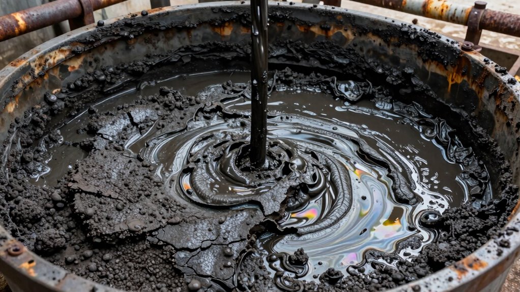 sludge composition and treatment