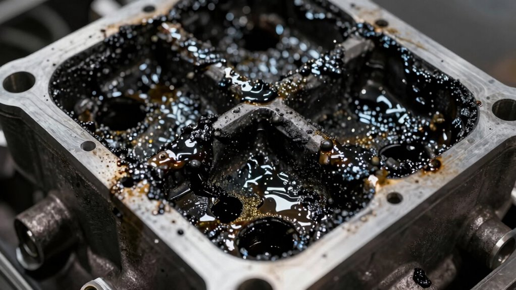 soot deteriorates oil quality